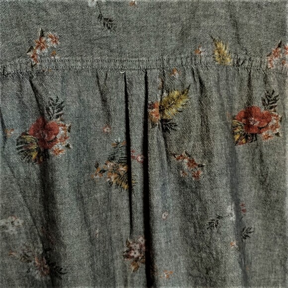 The Foundry Men's Button Up Hawaiian Floral collared shirt size 2X - Picture 4 of 7